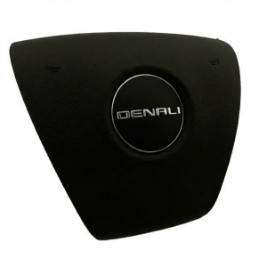 2013-2014 GMC Yukon Black Steering Wheel Air Bag - Left (Driver) (Used OEM)
