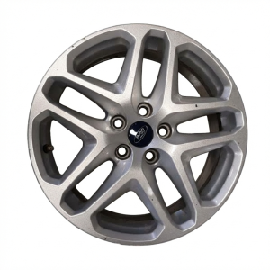 2013-2016 Ford Fusion 5 Split-Spoke Painted Silver Alloy Wheel (Used OEM)