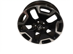 2021-2024 Ford Bronco Sport 18-inch 5 V-Spoke Machined Black Alloy Wheel (Used OEM)