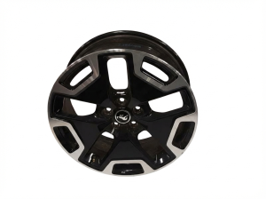 2021-2024 Ford Bronco Sport 18-inch 5 V-Spoke Machined Black Alloy Wheel (Used OEM)