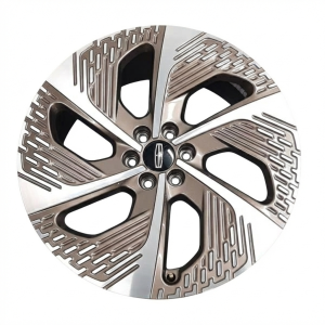 2025 Lincoln Navigator Tan 24x9.5 6-Spoke Angled Machined Alloy Wheel (New OEM)