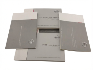 2020 Nissan Rogue Sport Owners Manual with Storage Cover (Used OEM)