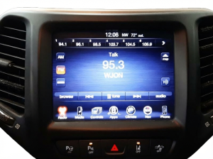 2018 Jeep Cherokee AM-FM XM Receiver with 8.4-Inch Display Screen (Used OEM)