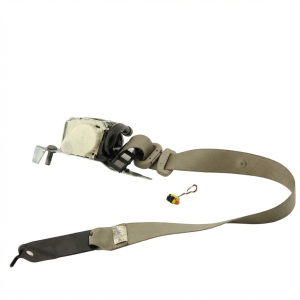 2015-2017 Lincoln Navigator Tan Seat Belt Assembly with Pretensioner - Front (Used OEM)