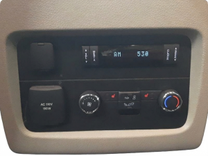 2015-2016 Lincoln Navigator Temperature Control Assembly - Rear (Used OEM)