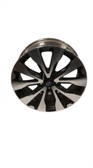 2015-2017 Subaru Legacy Black 18x7 Black Inlay Alloy Wheel (Used OEM)