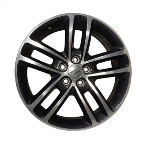 2018-2019 Dodge Charger Black 10-Spoke Machined Polished Charcoal Alloy Wheel (Remanufactured OEM)