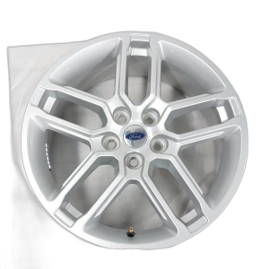 2025 Ford Police Interceptor Utility Silver 18x7.5 Painted Silver Alloy Wheel (Remanufactured OEM)