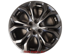 2018-2021 Buick Enclave 12-Spoke Medium Hypersilver Alloy Wheel (Used OEM)
