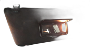 2016-2019 Ford Explorer Black Illuminated Sun Visor - Right (Passenger) (Used OEM)