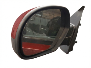  Chevrolet Silverado 3500 Red Power Heated Door/Side View Mirror - Left (Driver) (Used OEM)