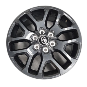 2023-2025 Toyota Sequoia Black 20x8 6 Y-Spoke Painted Charcoal Alloy Wheel (New OEM)