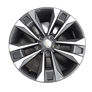 2025-2026 Chevrolet Equinox Black 17-inch Double Spoke Machined Charcoal Alloy Wheel (Remanufactured OEM)