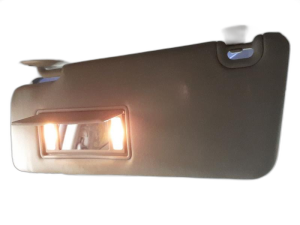 2015-2020 Ram 1500 Gray Sun Visor with Lighted Vanity Mirror - Left (Driver) (Used OEM)