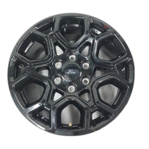 2024-2026 Ford F-150 Black U-Spoke Gloss Black Alloy Wheel (New OEM)