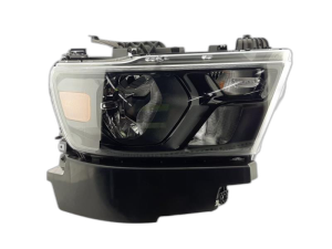 2019-2024 Ram 1500 Black Black Bezel Headlight Assembly - Right (Passenger) (New OEM)