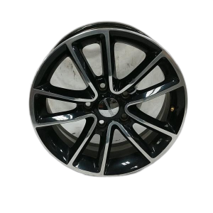 2014-2020 Dodge Grand Caravan Black 17x7 10-Spoke Polished Machined Black Alloy Wheel (Used OEM)