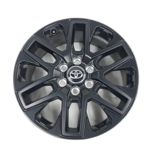 2023-2025 Toyota Sequoia Black 20x8 6-V-Spoke Matte Black TRD Sport Alloy Wheel (Remanufactured OEM)