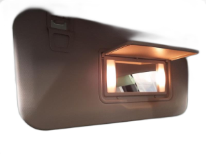 2021-2025 Ford Bronco Sport Gray Sun Visor with Sunroof - Right (Passenger) (Used OEM)