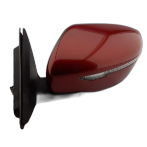 2014-2016 Nissan Rogue Red Power Door/Side View Mirror - Left (Driver) (Used OEM)