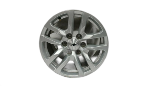 2015-2020 GMC Yukon XL Silver 18-inch 5 Double-Spoke Machined Silver Alloy Wheel (Remanufactured OEM)