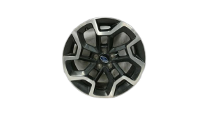 2016-2017 Subaru Crosstrek Black Machined Charcoal Alloy Wheel (Remanufactured OEM)