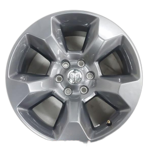 2019-2024 Ram 1500 Black 20x9 5-Spoke Painted Alloy Wheel (New OEM)