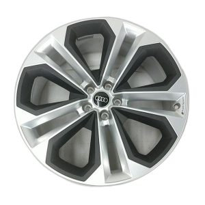 2020-2024 Audi Q7 21x9.5 5-Spoke Silver Painted Alloy Wheel (Remanufactured OEM)