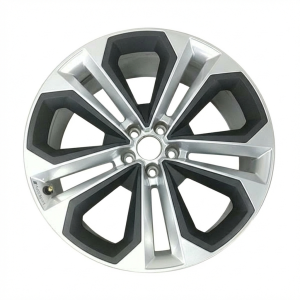 2020-2024 Audi Q7 Silver 21x9.5 5-Spoke Silver Painted Alloy Wheel (Remanufactured OEM)