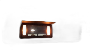 2013-2014 Ram 1500 Gray Sun Visor with Illuminated Vanity Mirror - Left (Driver) (Used OEM)