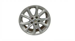 2018-2021 Chevrolet Equinox Silver 17x7 10-Spoke Silver Painted Alloy Wheel (Remanufactured OEM)