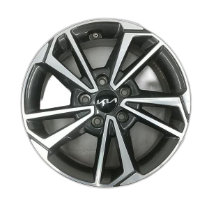 2022-2024 Kia Forte 16-inch Machined Charcoal Alloy Wheel (Used OEM)