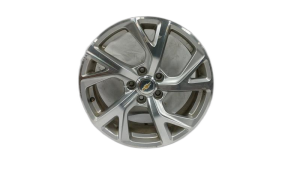 2018-2021 Chevrolet Equinox 18x7 10-Spoke Machined Silver Alloy Wheel (Used OEM)