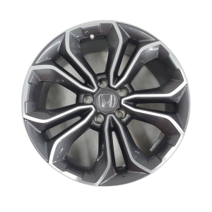 2020-2022 Honda CR-V Black 18x7.5 Machined Charcoal Alloy Wheel (Remanufactured OEM)