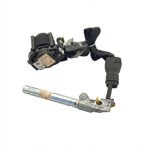 2016-2021 Hyundai Tucson Black Seat Belt Assembly with Pretensioner - Front, Left (Driver) (Used OEM)