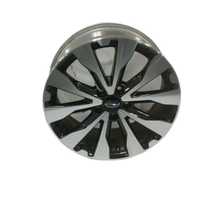 2015-2017 Subaru Legacy Black 18x7 Black Inlay Alloy Wheel (Remanufactured OEM)