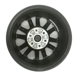 2024-2026 Ford F-150 Black V-Spoke Satin Black Alloy Wheel (Remanufactured OEM)