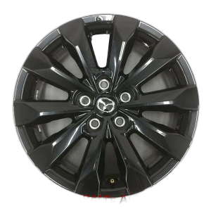 2023-2026 Mazda CX-50 Black 17x7 10-Spoke Painted Black Alloy Wheel (Remanufactured OEM)