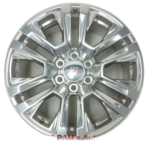 2021-2025 GMC Yukon XL 20x9 12-Spoke Polished Alloy Wheel (Used OEM)