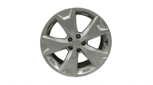 2014-2016 Subaru Forester Silver 17-Inch 5-Spoke Silver Painted Alloy Wheel (Remanufactured OEM)