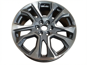 2018-2021 Chevrolet Traverse Black 20x8 10-Spoke Machined Charcoal Alloy Wheel (Remanufactured OEM)