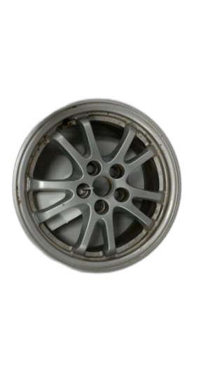 2016-2022 Toyota Prius Silver 15x6.5 10-Spoke Silver Painted Alloy Wheel (Used OEM)