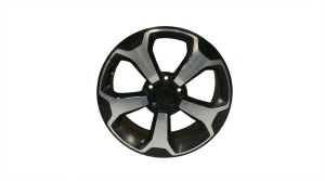 2019-2023 Jeep Renegade Black 17x6.5 Machined Black Alloy Wheel (Remanufactured OEM)