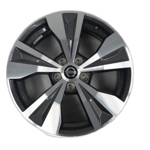 2019-2024 Nissan Murano Black 18x7.5 V-Spoke Machined Charcoal Alloy Wheel (Used OEM)