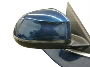 2015-2016 BMW X3 Blue Power Heated Power-Folding Blind Spot Signal Door/Side View Mirror - Right (Passenger) (Used OEM)