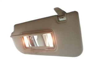 2015-2019 Lincoln MKC Tan Illuminated Sun Visor with Garage Door Opener - Left (Driver) (Used OEM)
