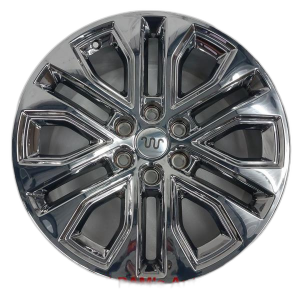 2024-2026 Ford F-150 Chrome 20x8.5 6 Split-Spoke PVD Chrome Alloy Wheel (Used OEM)