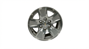 2015-2020 Chevrolet Suburban Silver 17-inch 5-Spoke Machined Silver Alloy Wheel (Remanufactured OEM)