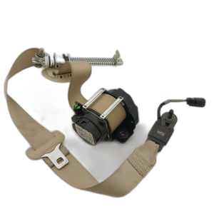 2011-2012 Ford Taurus Tan Seat Belt Assembly with Pretensioner - Front (Used OEM)