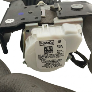 2018-2020 Ford F-150 Black Seat Belt Assembly with Pretensioner - Front, Right (Passenger) (Used OEM)
